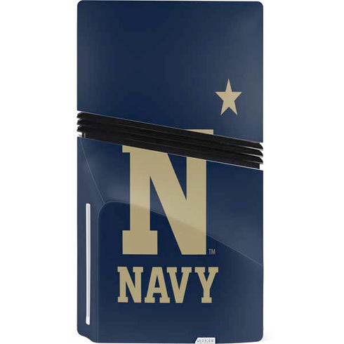 United States Naval Academy USA PS5 Pro Disk Console Skin